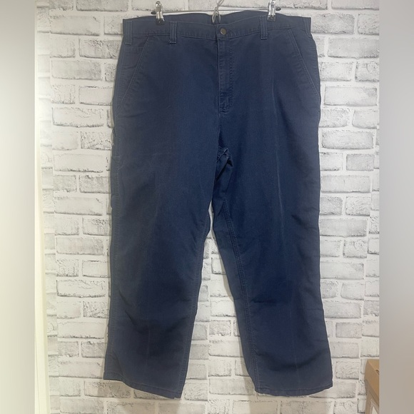 Carhartt Men’s Dungaree Fit Carpenter Workwear Pants 40x30 - Picture 1 of 7